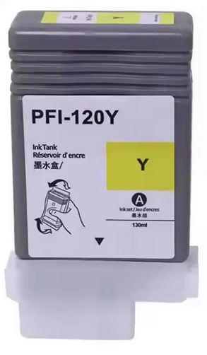 Canon Compatible PFI-120Y Yellow Ink Cartridge